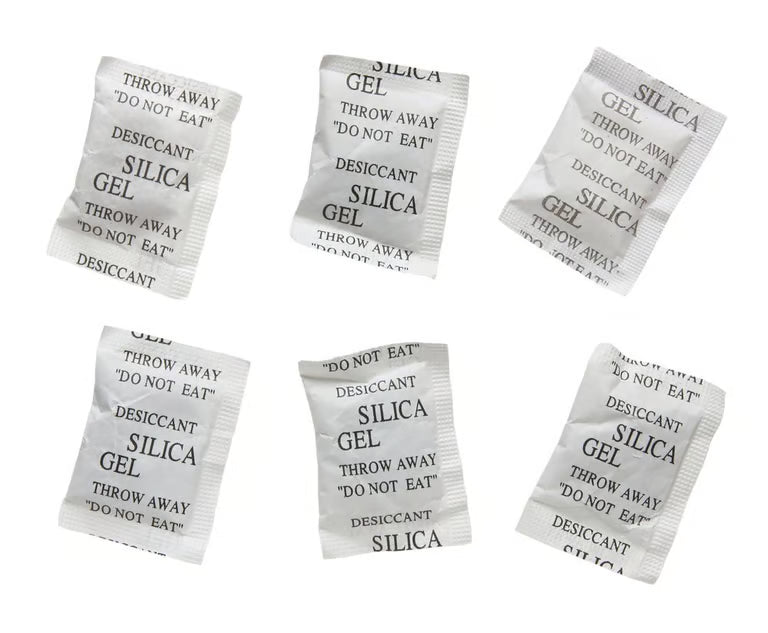 Silica Gel Packets 2 Gram - Moisture Absorber Desiccant Sachets