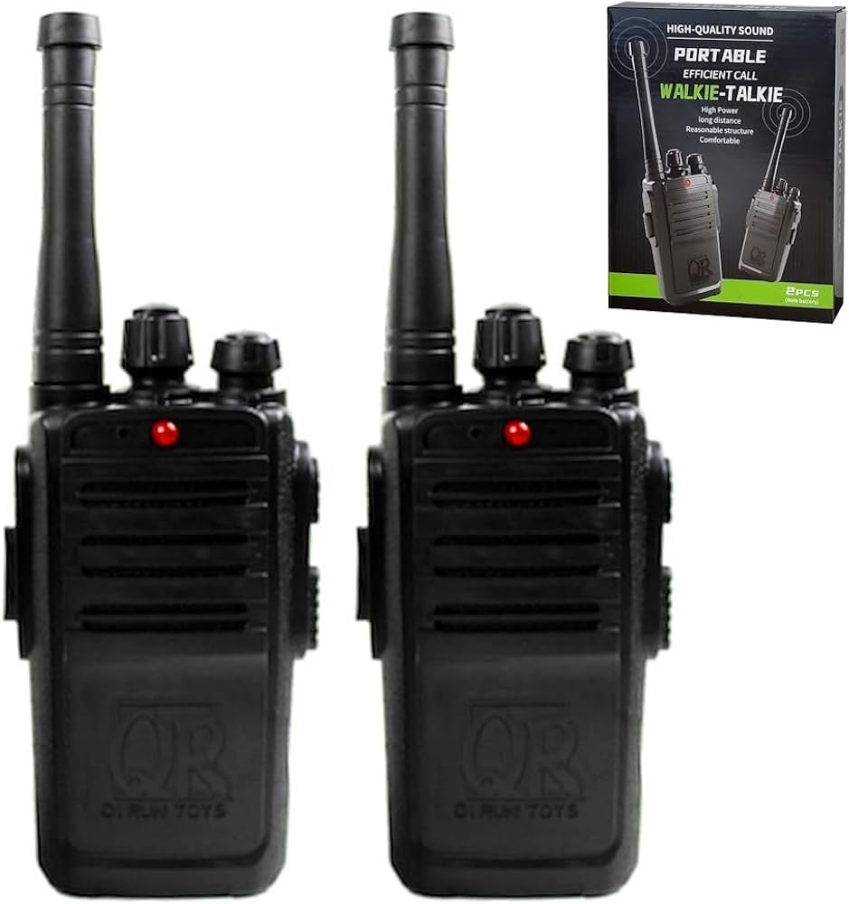 Portable Walkie-Talkie Set for Kids – 2 Pcs | Long Range Two-Way Radio