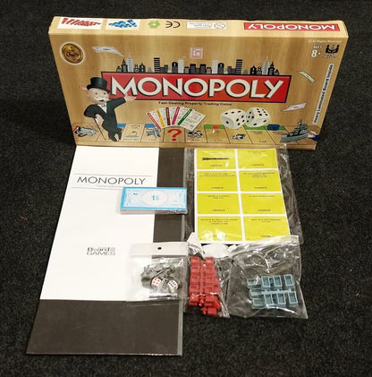 Classic Monopoly Board Game - Fast-Dealing Property Trading Game for Family Game Night