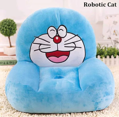 بچوں کے کریکٹر بیبی سوفا چیئر - چھوٹے بچوں کے لیے آلیشان کارٹون سیٹ