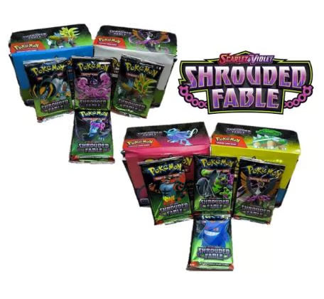 Pokémon Cards Scarlet & Violet Shrouded Fable Collection - Booster Packs (10 Cards per Pack)