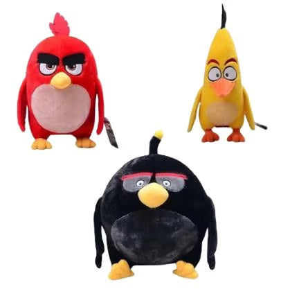 Angry Birds Plush Toys Set - 7 Inch Soft Stuffed Characters "1 Piece Price"