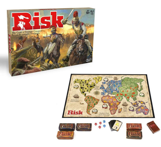 رسک بورڈ گیم - کلاسک اسٹریٹجک فتح کا کھیل