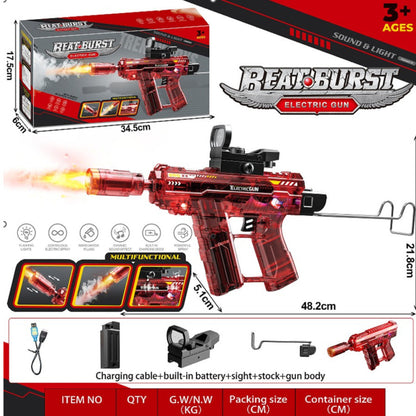 Beat Burst Electric Gun – Sound & Light Toy Blaster for Kids
