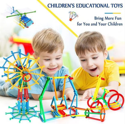 Educational Building Blocks Set - 3D Construction Toy for Kids | STEM Learning Puzzle