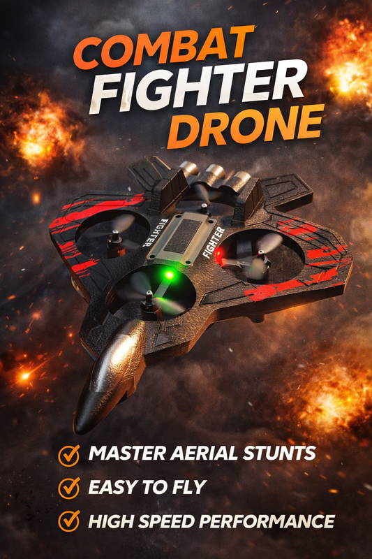 L25 فائٹر جیٹ سٹار فائٹر RC کھلونا - 360° رول اور رنگین ایل ای ڈی لائٹس کے ساتھ 2.4G ریموٹ کنٹرول