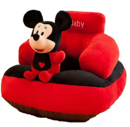 Baby Sofa Seat Padded Stuffed Seat - Animal Designs for Toddlers
