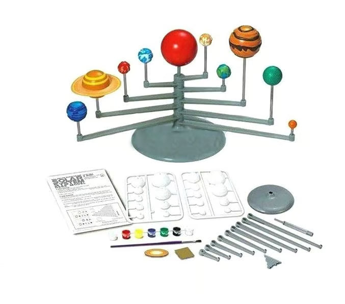 Solar System Model Kit - 25 Pieces Educational Science Toy for Kids