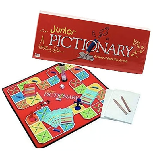 جونیئر پیکشنری بورڈ گیم - بچوں کے لیے کوئیک ڈرا کا کھیل