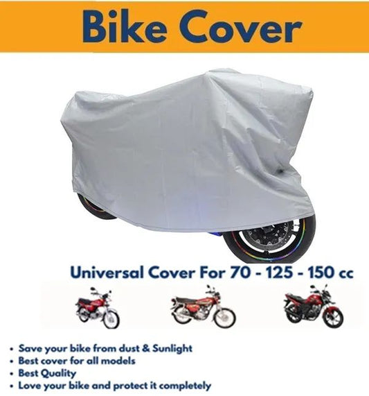 Universal Bike Cover – Waterproof & Dustproof for 70cc, 125cc & 150cc