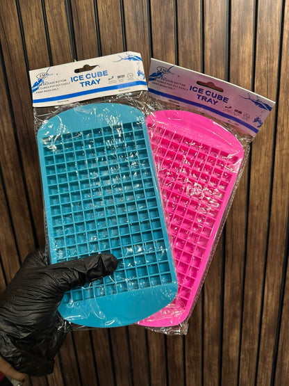 160 Mini Ice Cubes Silicone Tray – Flexible & BPA-Free (Pack of 1)