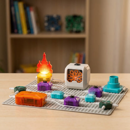 BLD EDU Science Circuit Block Kit – 31 Pieces, 177+ Experiments