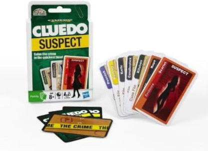 Cluedo Suspect Quick Deduction Card Game