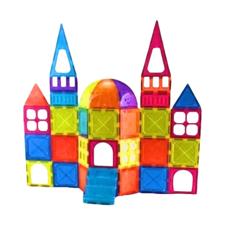 Magnetic DIY Construction Set for Kids – 33 Pieces