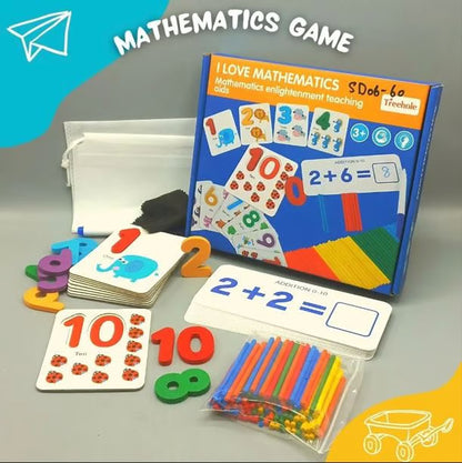 I Love Mathematics - Complete Math Learning Kit for Kids | Educational Toy Set