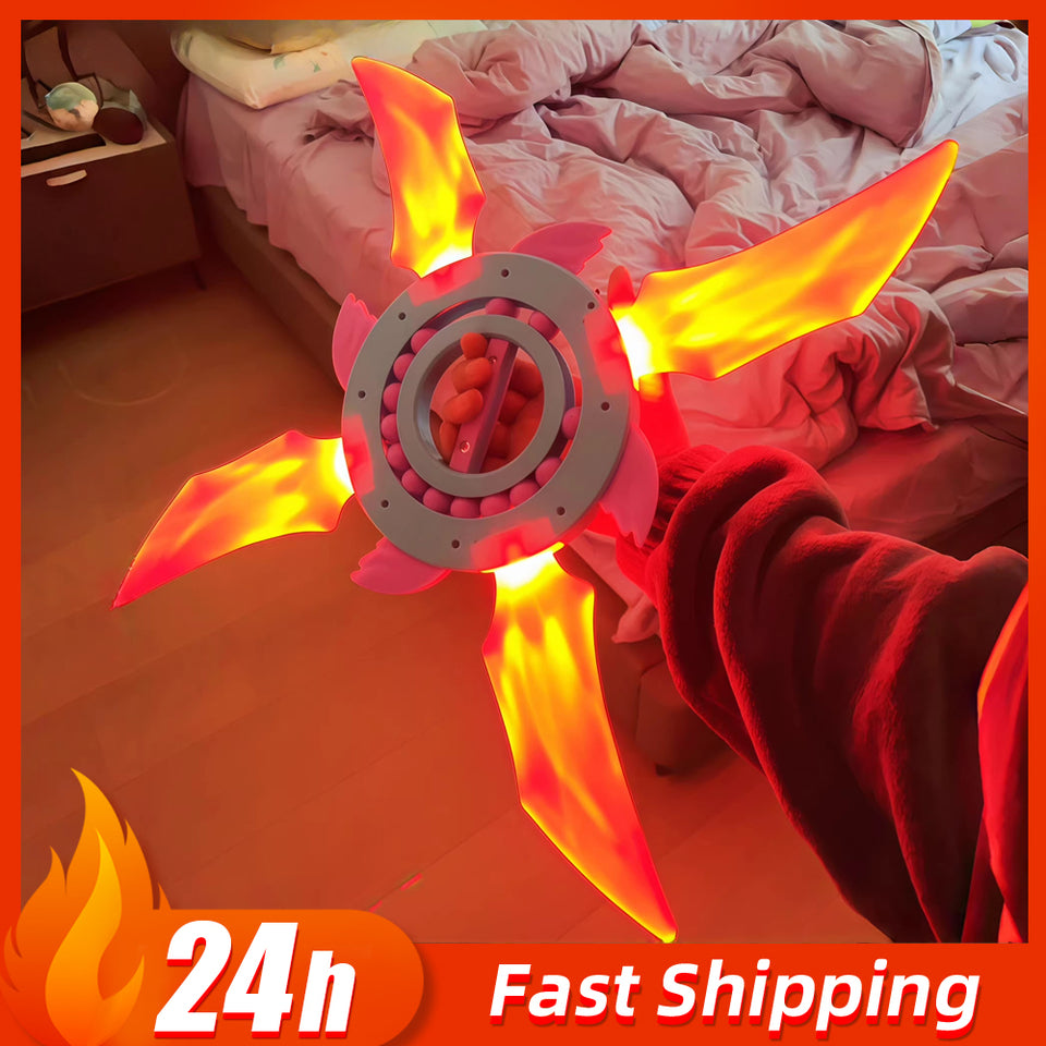 Light Up Spinning Sword – LED Fidget Spinner Toy for Kids (Age 3+)