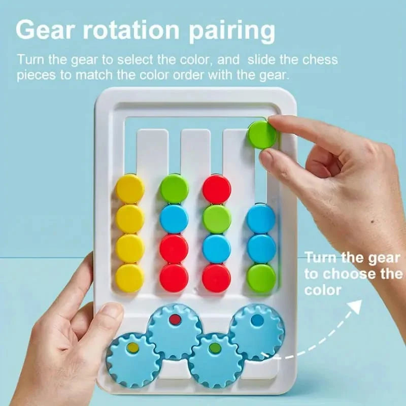Four-Color Game – Kids Color Matching Puzzle Toy