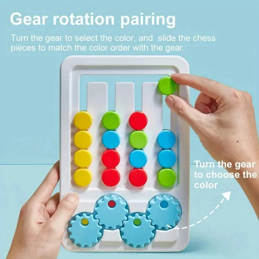 Four-Color Game – Kids Color Matching Puzzle Toy