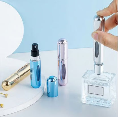 5ml پورٹ ایبل پرفیوم ایٹمائزر - ریفِل ایبل ٹریول سپرے بوتل