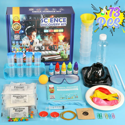 Science Discovery Kit – 270 Experiments STEM Educational Toy for Kids