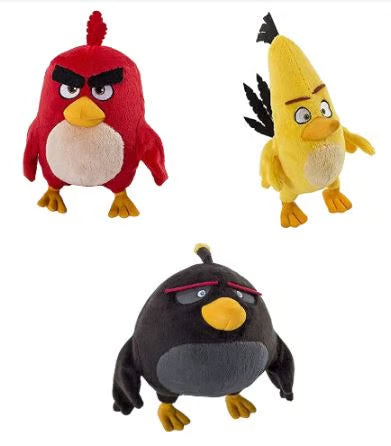 اینگری برڈز آلیشان کھلونے سیٹ - 7 انچ نرم بھرے کردار "1 ٹکڑا قیمت"