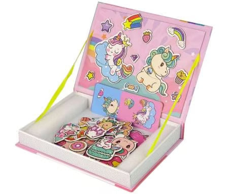 مقناطیسی کتاب - ایک تنگاوالا | بچوں کے لیے 39 پیس انٹرایکٹو پزل بک