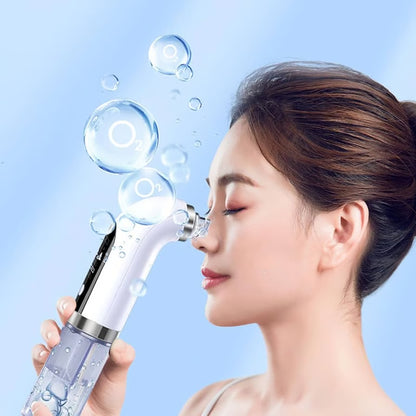 Micro Bubble Blackhead Remover Derma Suction - Vacuum Negative Pressure Facial Cleaner