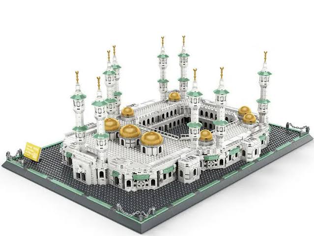 WANGE Great Mosque of Mecca (Masjid al-Haram) Architecture Building Blocks Set - 2291 Pieces - 6220