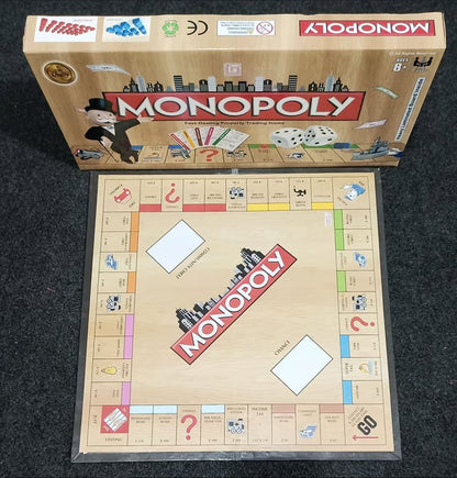 Classic Monopoly Board Game - Fast-Dealing Property Trading Game for Family Game Night