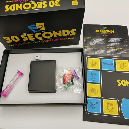 30 Seconds Board Game – Quick-Thinking Party Game