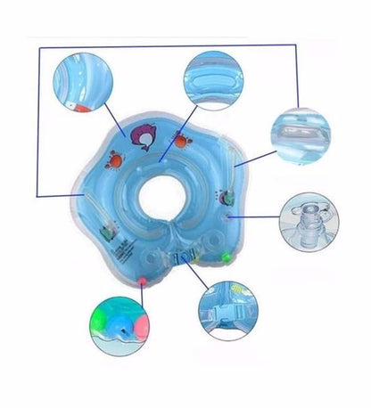 Baby Swimming Neck Float Ring - Infant Safety Bath Toy