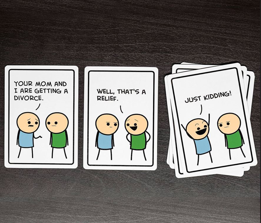 Joking Hazard – Offensive Adult Party Card Game by Cyanide & Happiness (18+ Only)