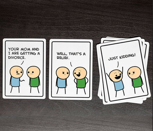 Joking Hazard – Offensive Adult Party Card Game by Cyanide & Happiness (18+ Only)