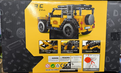 RC Building Block Car – Land Defender 4x4 (1:16 Scale, 446 Pcs)
