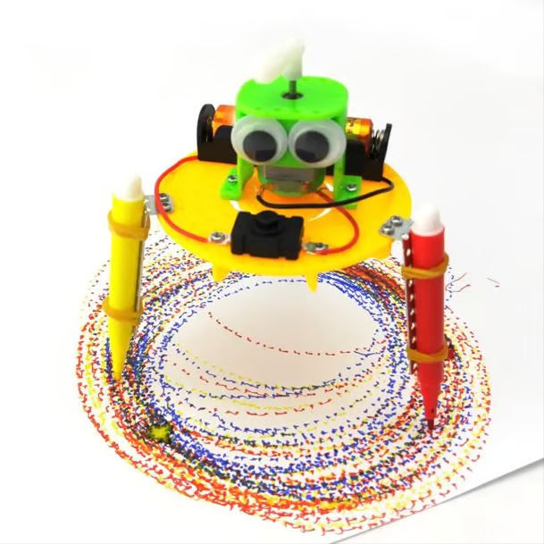 Science Scrawl Walk Robot - DIY STEM Educational Toy Kit for Kids 8+