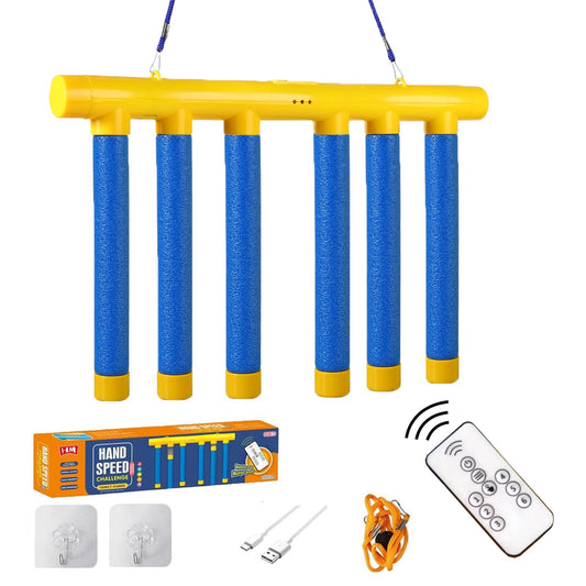 Hand Speed Challenge Game – Remote Control Foam Bar Reflex Toy for Kids & Family