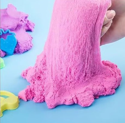 Magic Cotton Sand - Moldable Sensory Play Sand for Kids | Stretchy & Reusable
