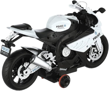 RC Sport Motorcycle Toy | Remote Control Bike with LED Lights & Sound | Rechargeable | Kids Gift