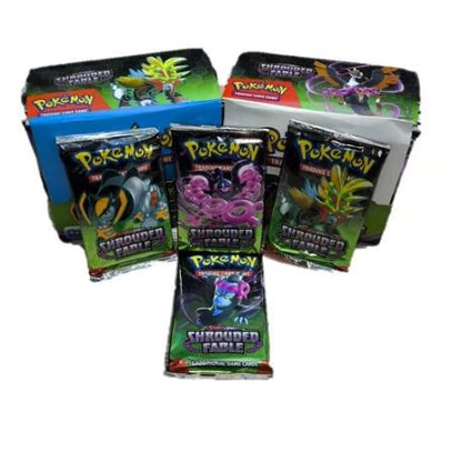 Pokémon Cards Scarlet &amp; Violet Srouded Fable Collection - Booster Packs (10 کارڈز فی پیک)