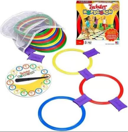 Twister Hopscotch Active Play Game - انڈور آؤٹ ڈور کڈز ایکٹیویٹی سیٹ