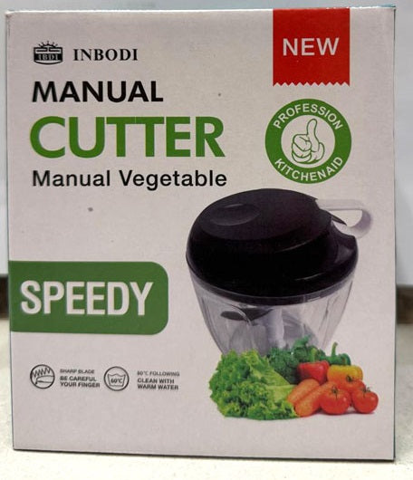 Manual Vegetable Cutter & Food Chopper – Pull String Hand Chopper
