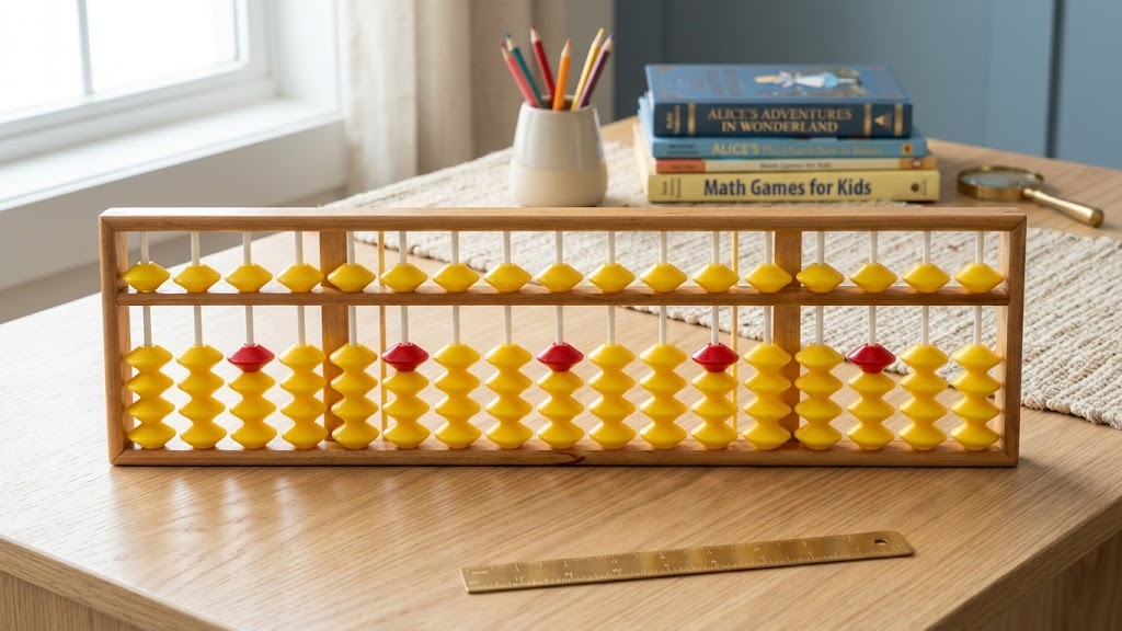 Large Hanging Abacus for Kids | 30-Inch Counting Bead Frame
