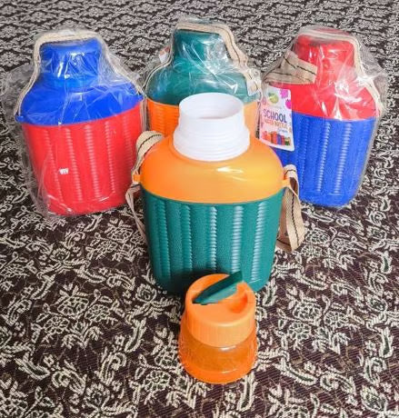 1 Litre Insulated School Water Bottle with Sipper for Kids - BPA Free