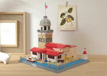 WANGE Maiden’s Tower Istanbul Architecture Building Set 910 Pieces - 5229