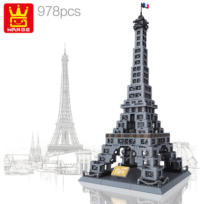 WANGE Eiffel Tower Architecture Building Blocks Set 5217 – 978 Pieces