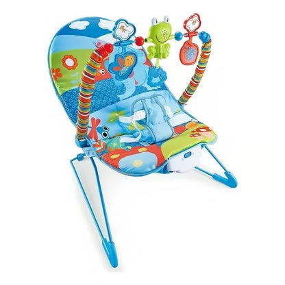 Music & Soothe Baby Bouncer - Interactive Infant Seat with Toys & Vibration