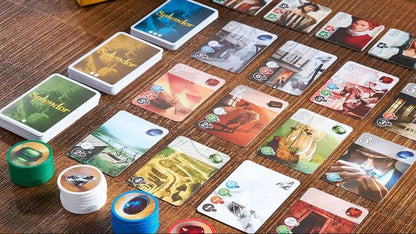 Splendor Board Game - Strategy Card Game for 2-4 Players by Marc André