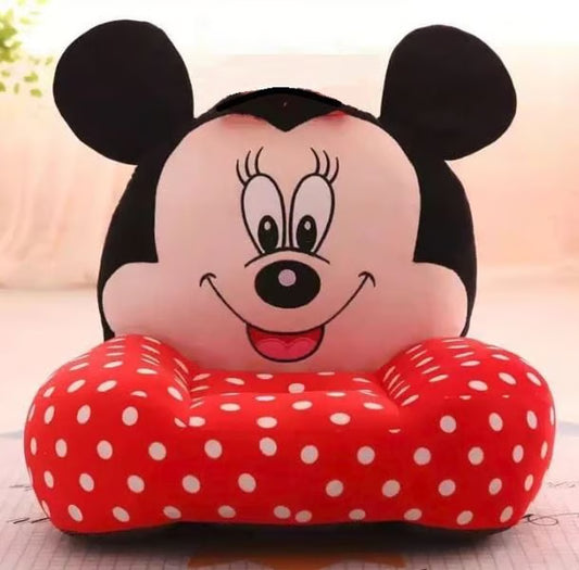 Kids Character Baby Sofa Chair - Plush Cartoon Seat for Toddlers