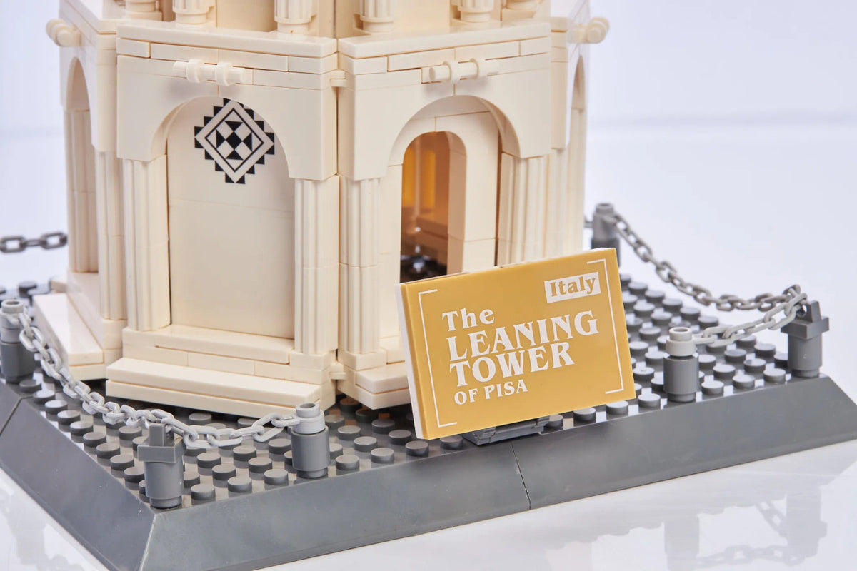 Leaning Tower of Pisa Building Blocks Set – 1390 PCS