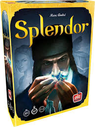 Splendor Board Game - Strategy Card Game for 2-4 Players by Marc André